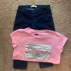 Cute girls Levi’s set